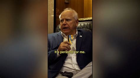 Video: Tim Walz shares his hot take in popular TikTok series .